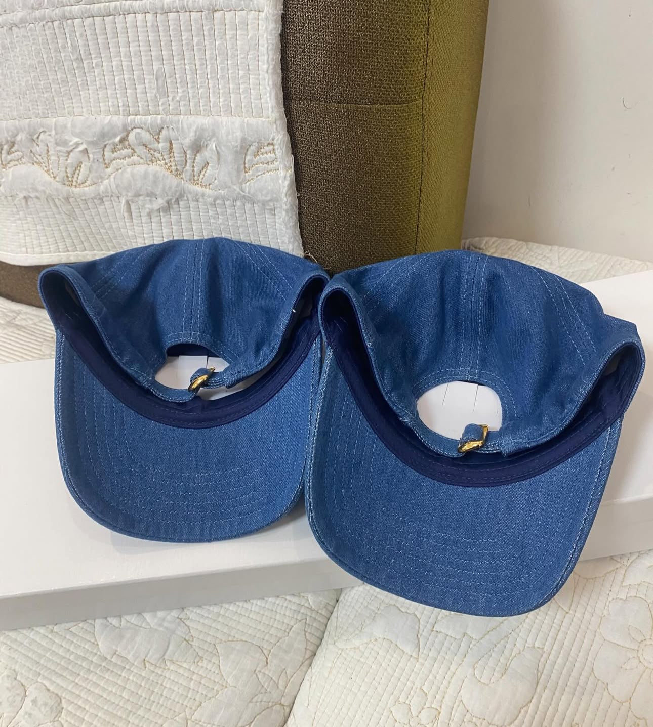 Baseball cap triumph in denim | Celine Hat