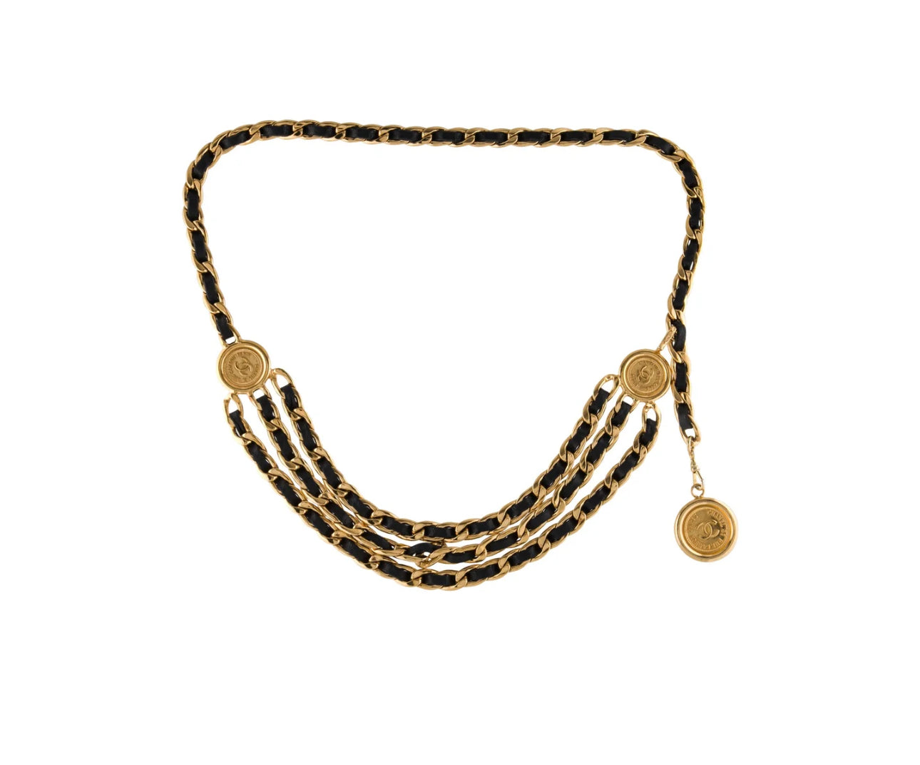 Vintage Coco Chain Belt