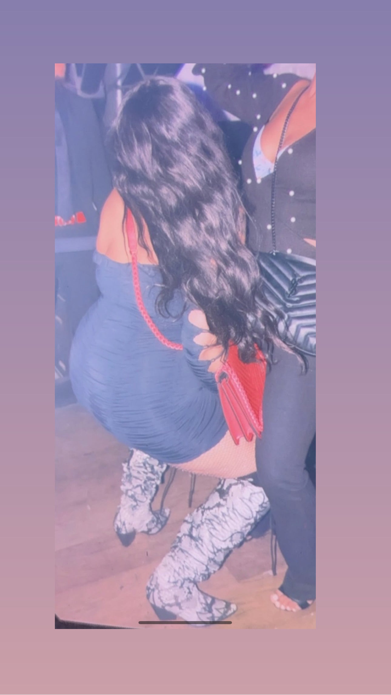 BOTAS ALTAS POR ENCIMA DE LA RODILLA TACÓN BAJO GRUESO-ESTAMPADO ANIMAL