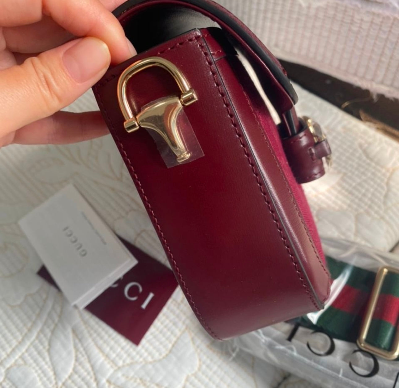 RED HORSEBIT 1955 SMALL SHOULDER BAG