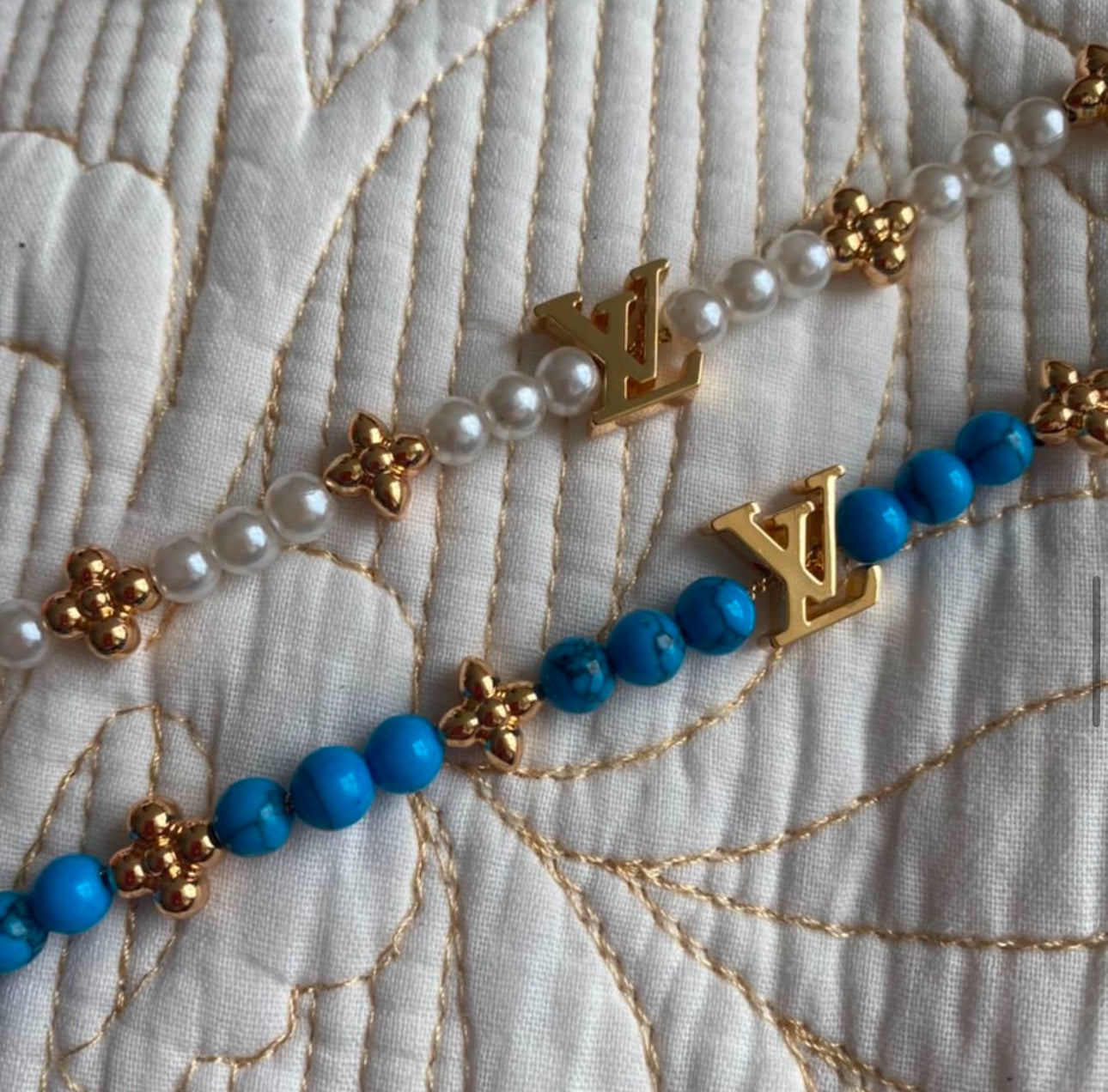 My | LV Pearl Bracelet
