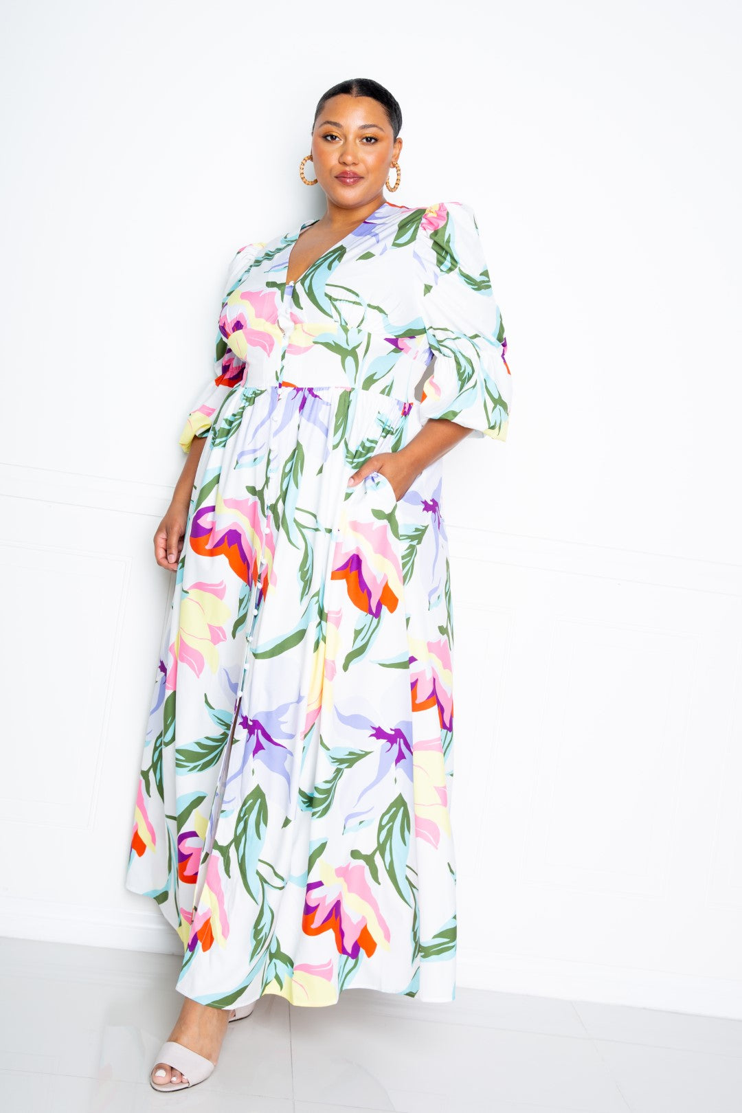 Button Down Day Dress