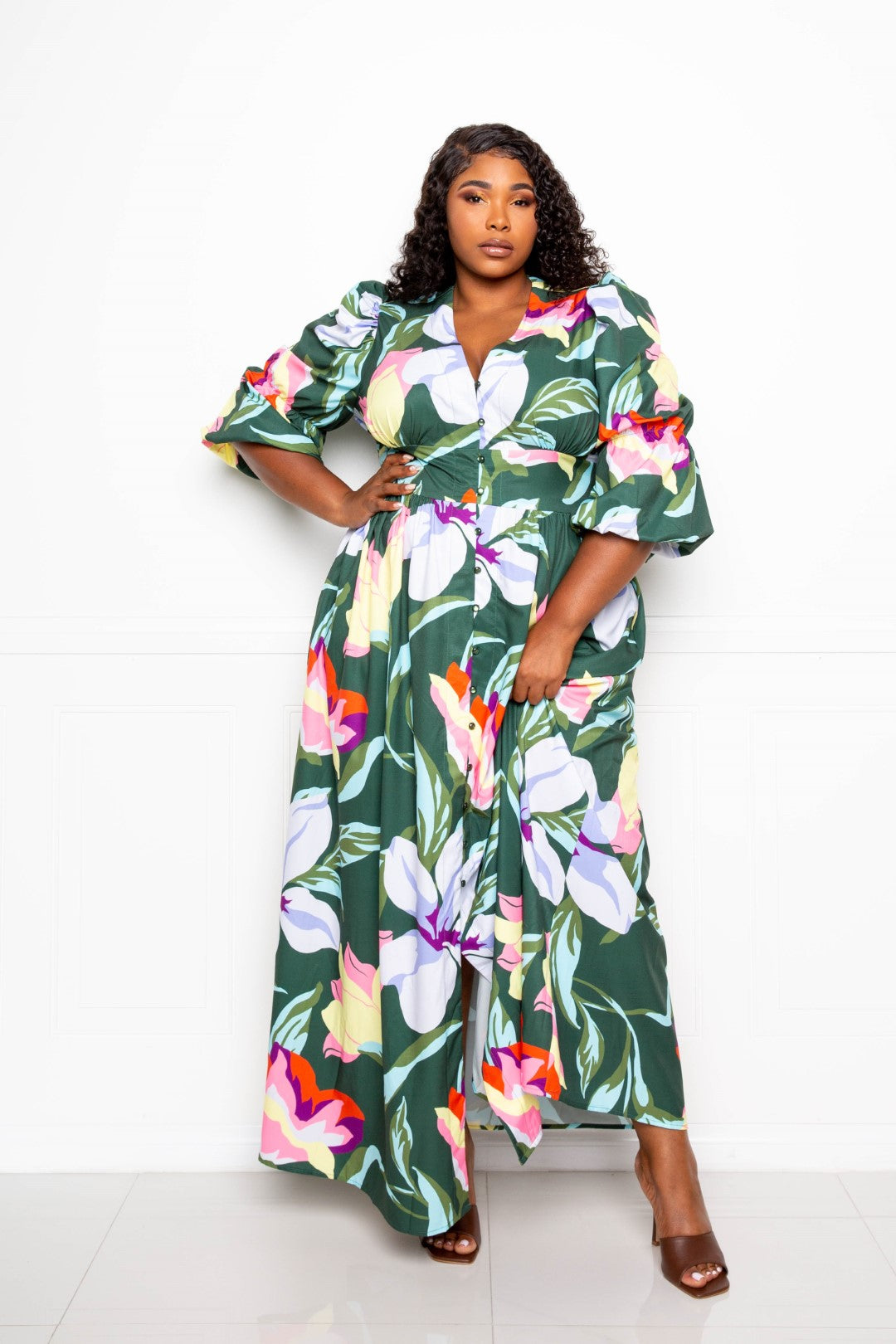 Button Down Day Dress