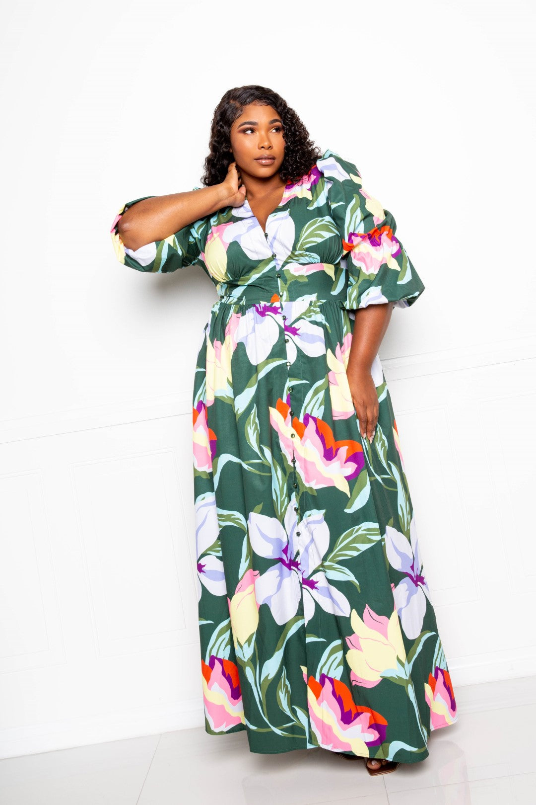 Button Down Day Dress