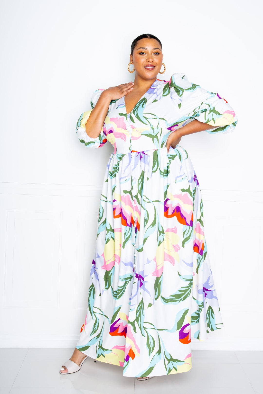 Button Down Day Dress