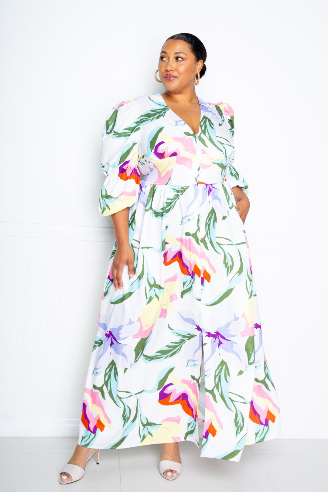 Button Down Day Dress
