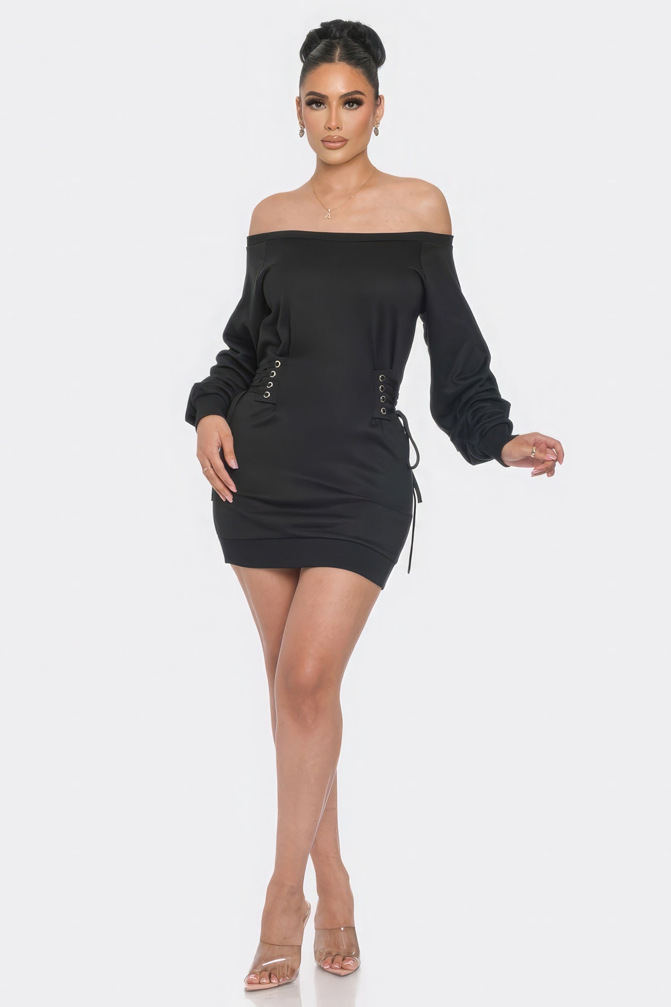 TIE ME UP | Off the Shoulder Dress