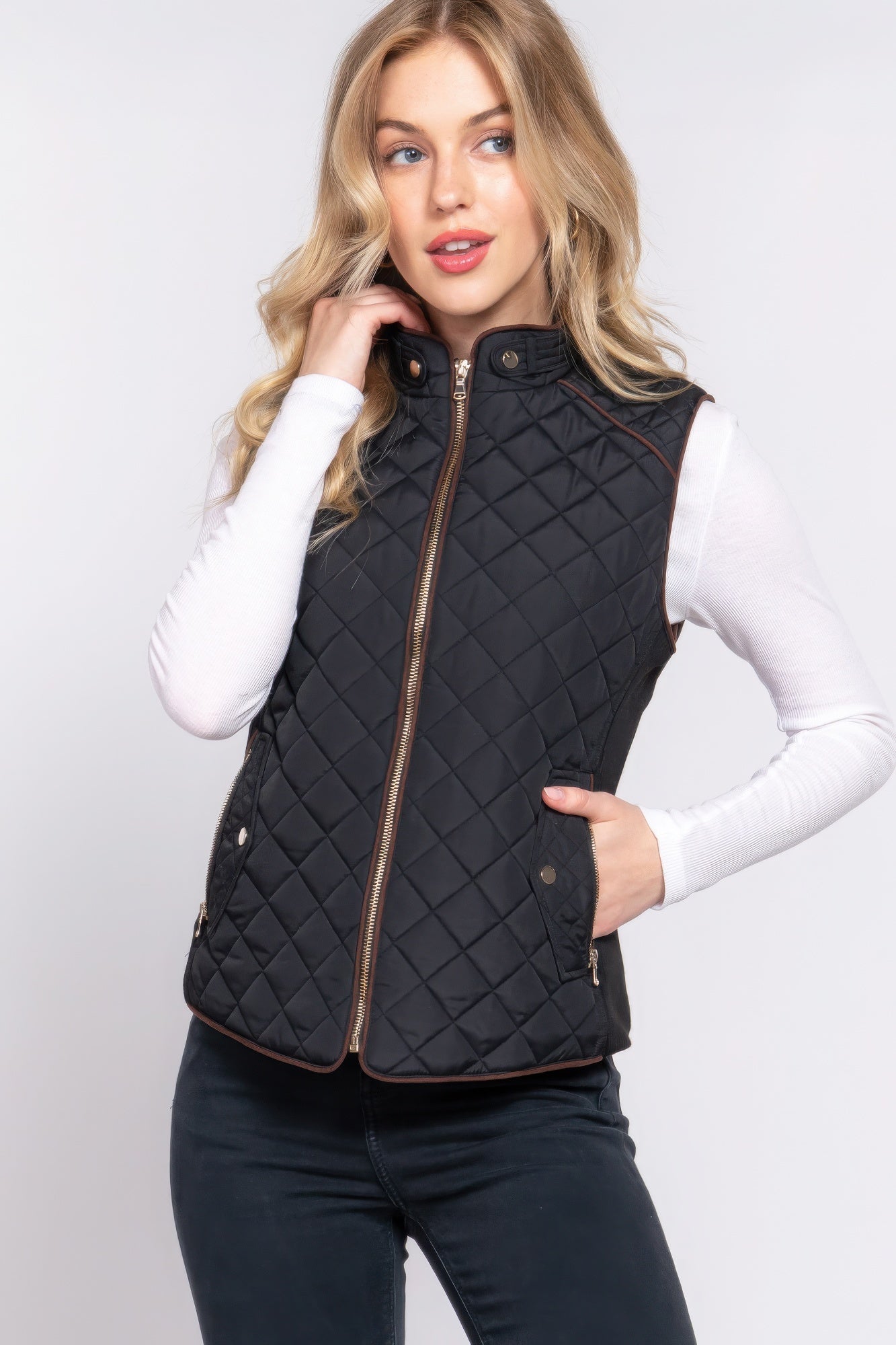 Quilted Vest | 7 Colors
