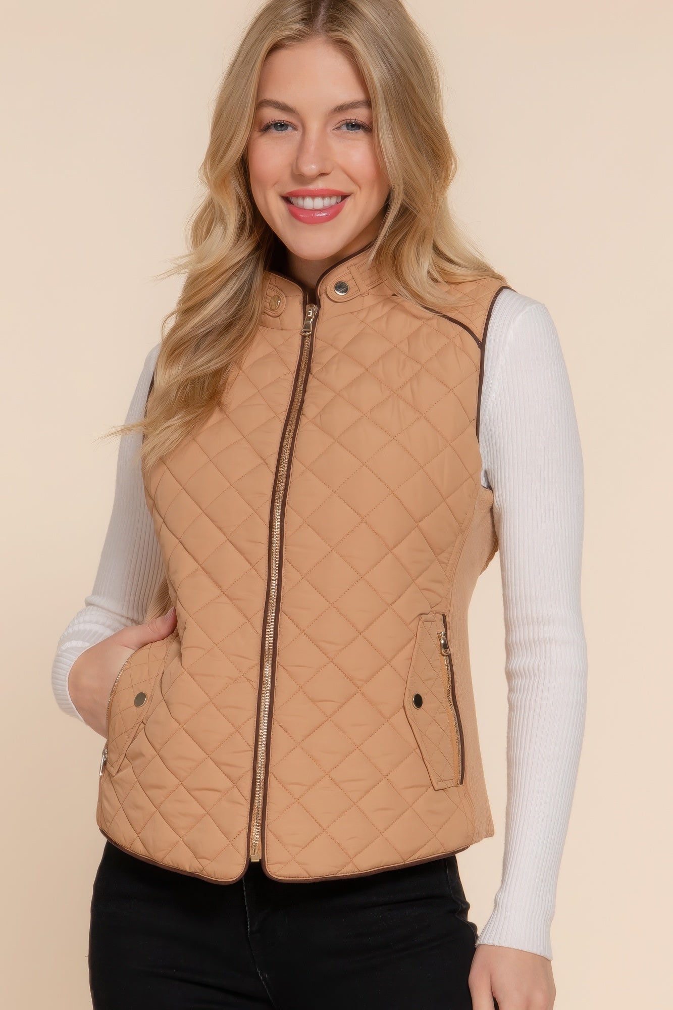 Quilted Vest | 7 Colors