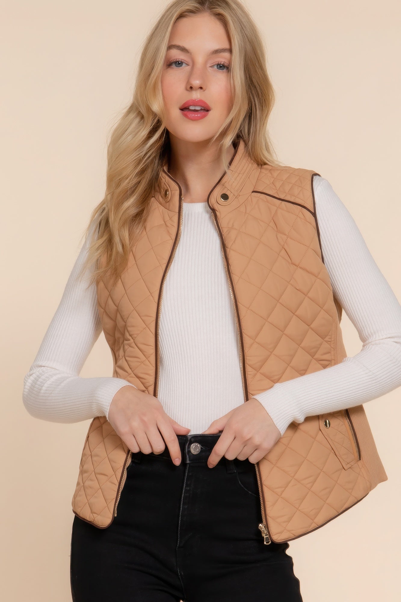 Quilted Vest | 7 Colors