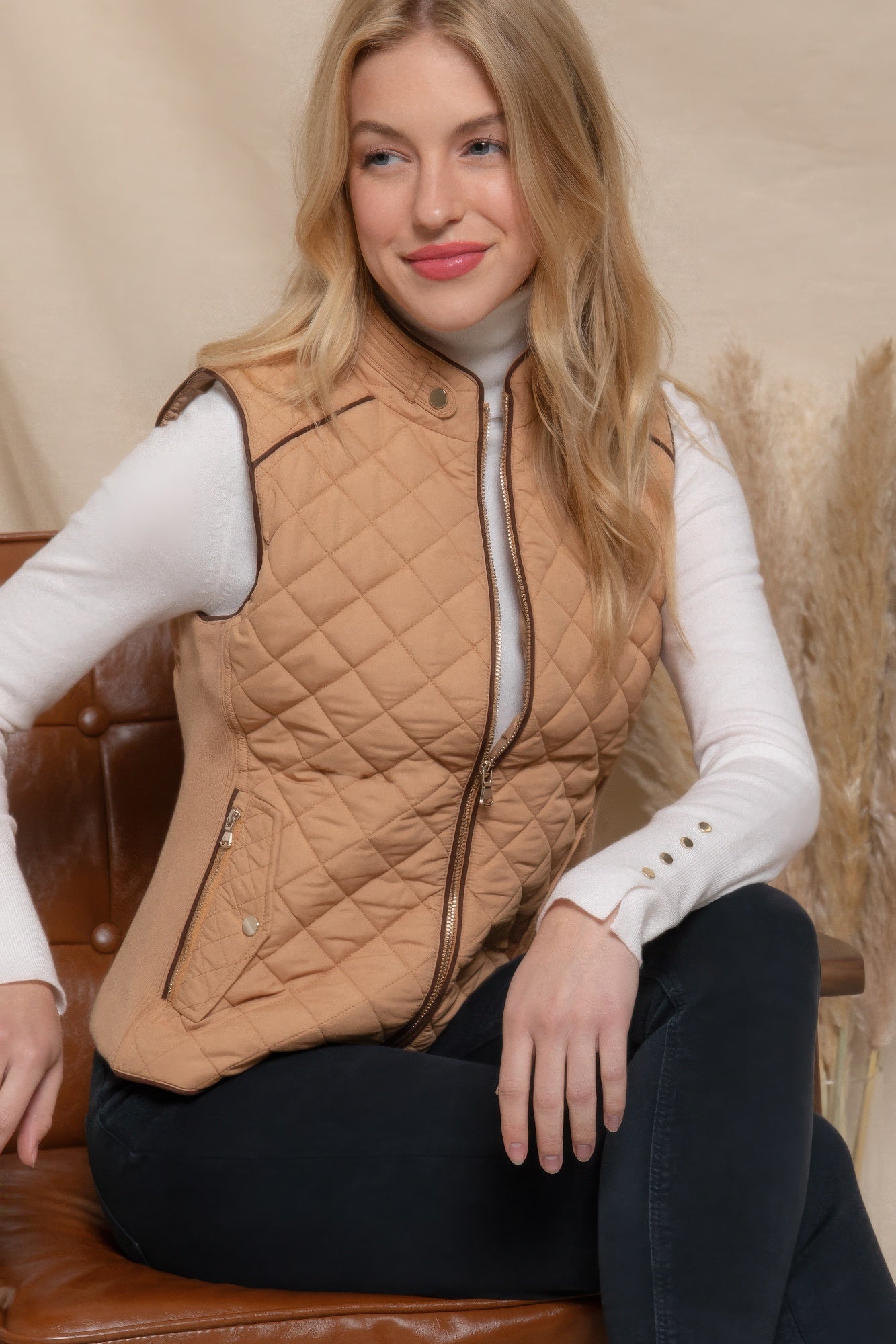 Quilted Vest | 7 Colors