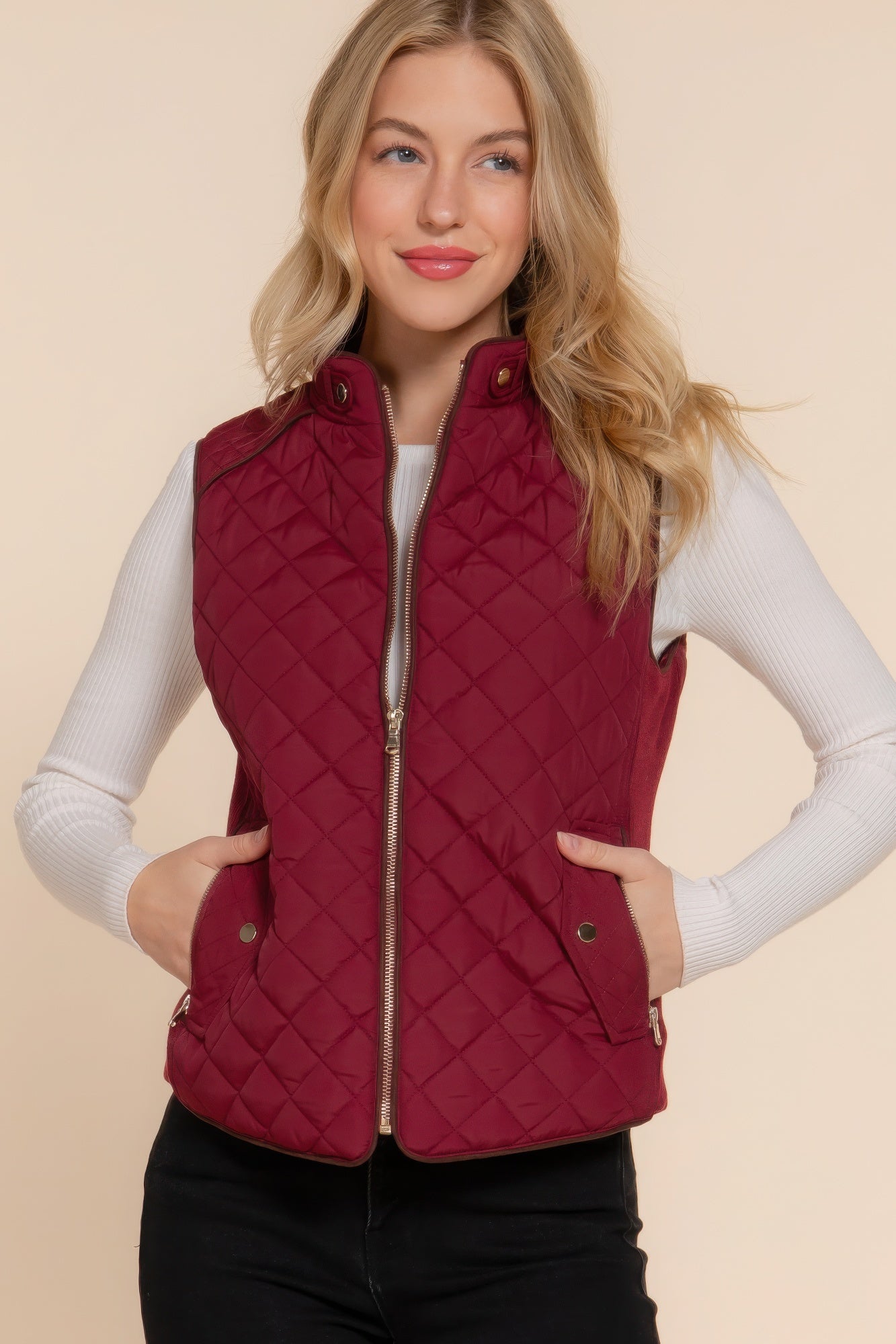 Quilted Vest | 7 Colors