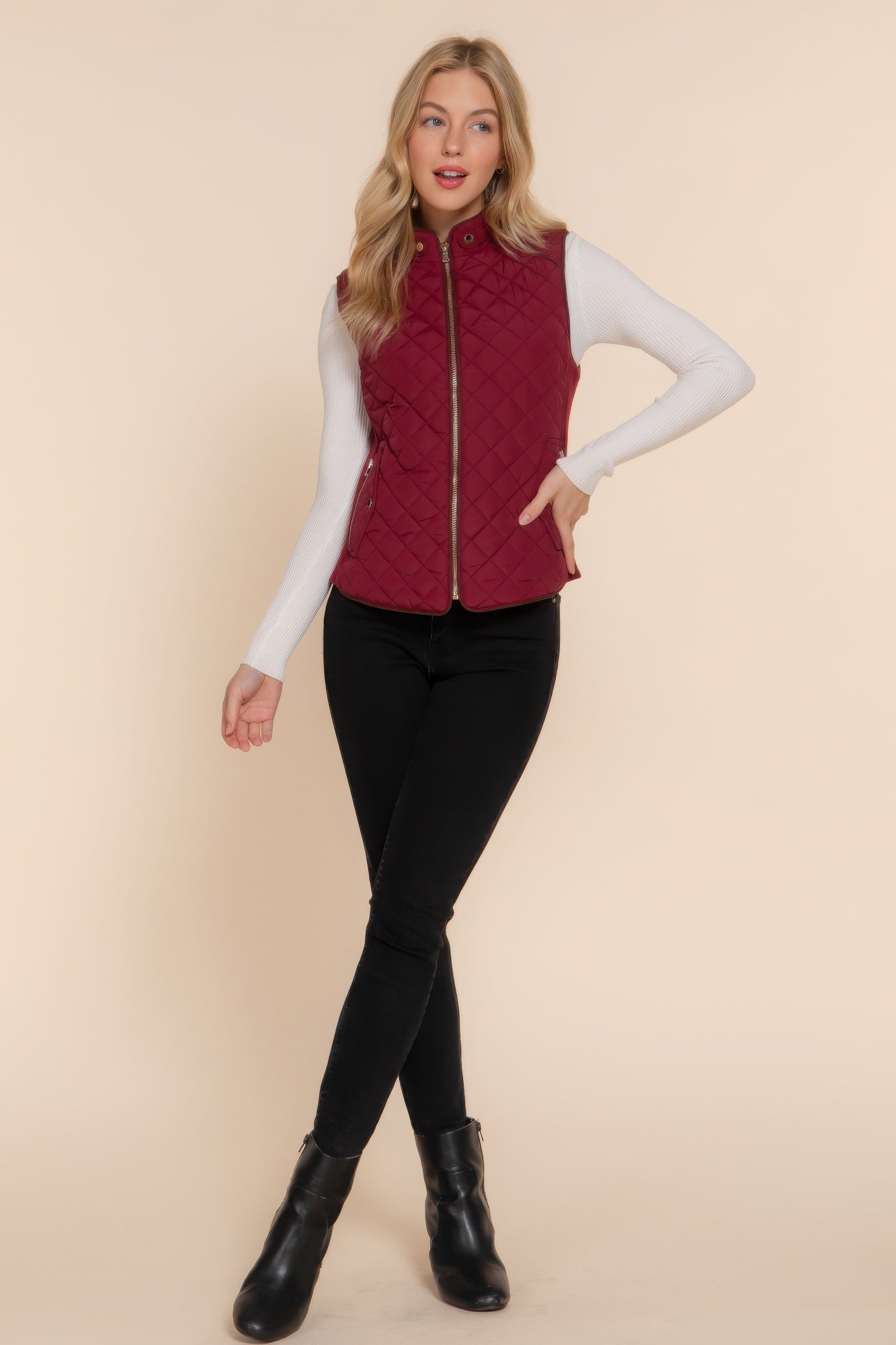 Quilted Vest | 7 Colors