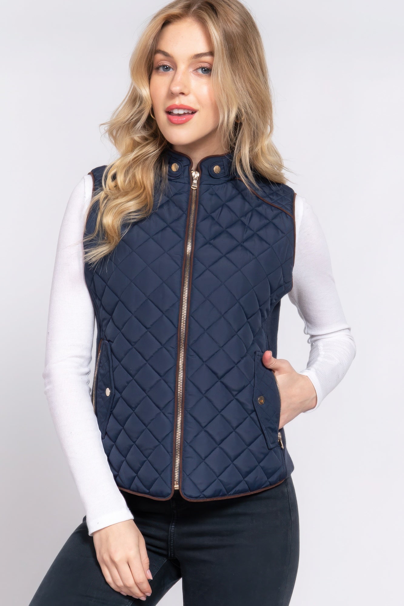 Quilted Vest | 7 Colors