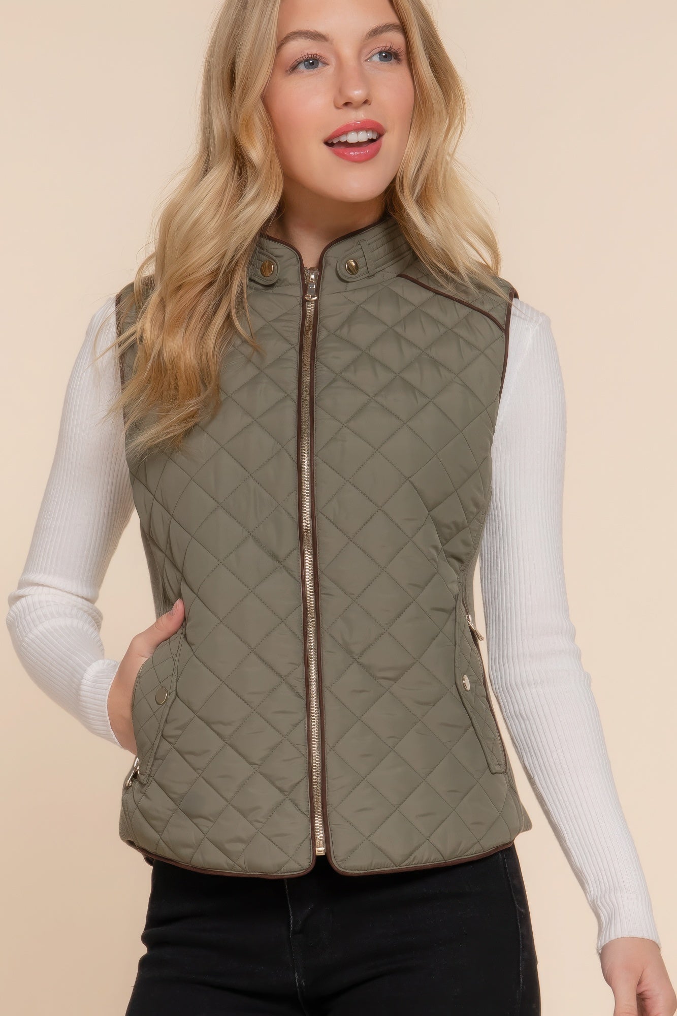 Quilted Vest | 7 Colors