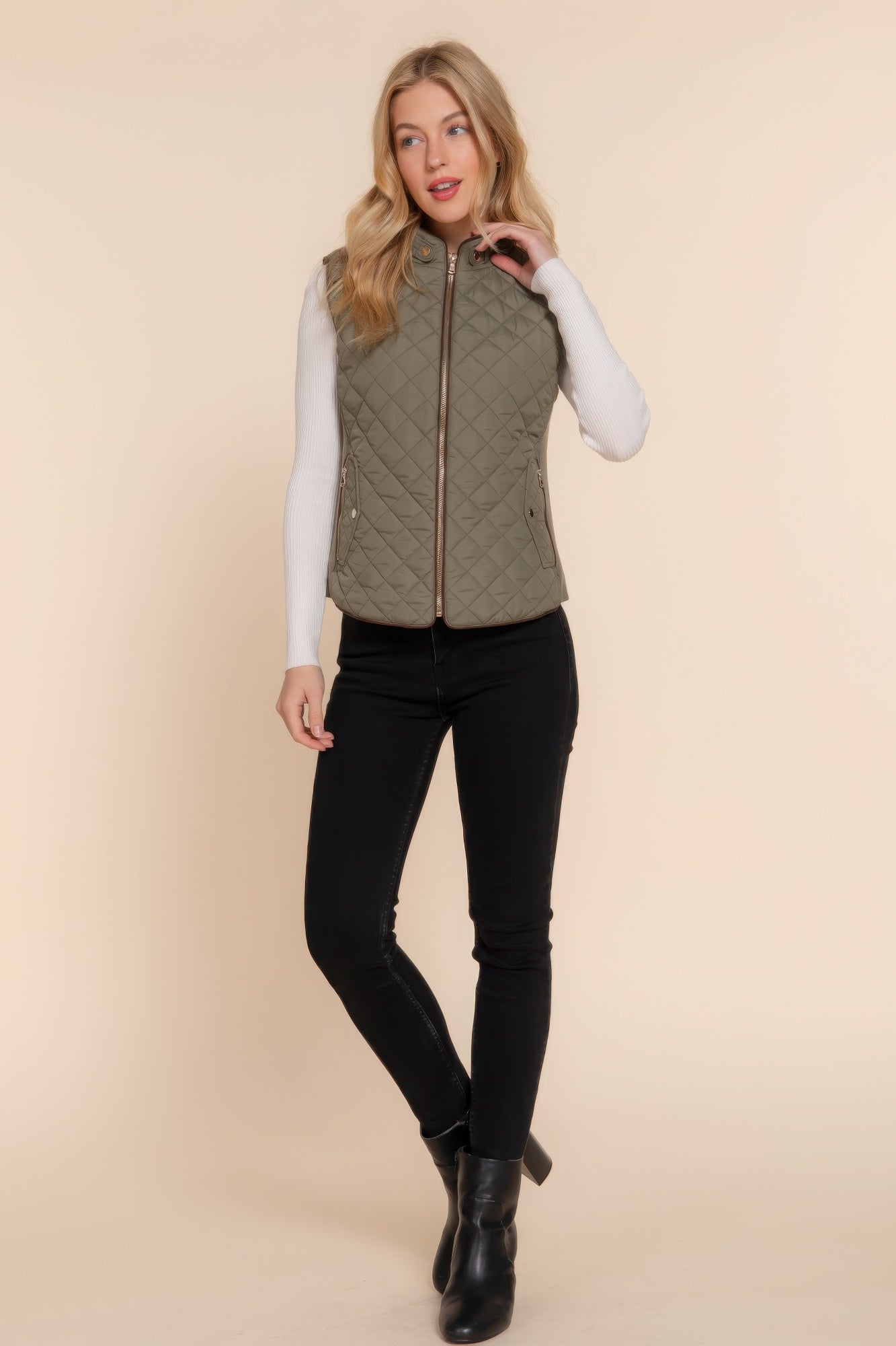 Quilted Vest | 7 Colors