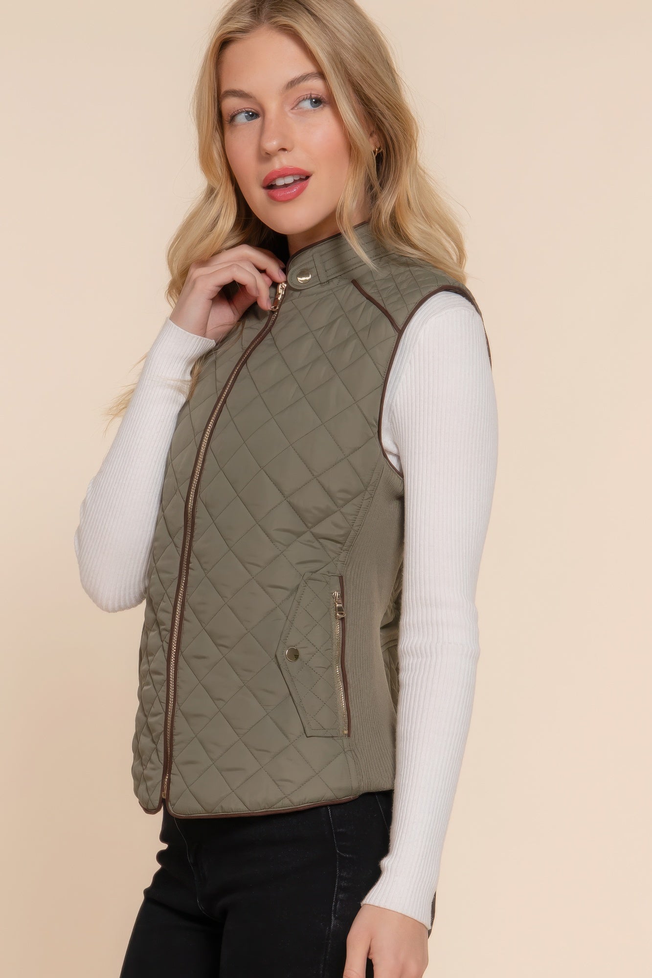 Quilted Vest | 7 Colors
