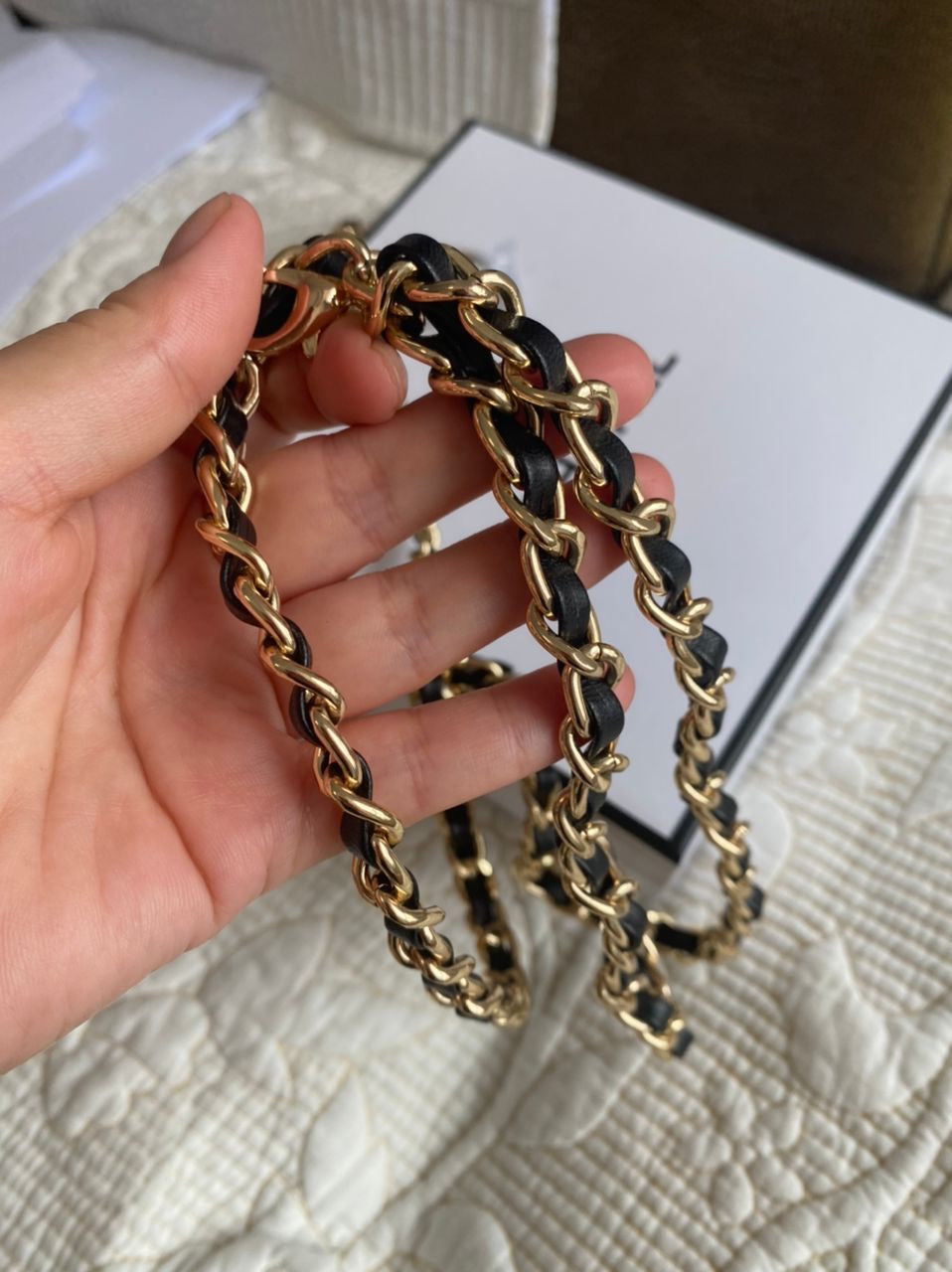 Vintage Coco Chain Belt