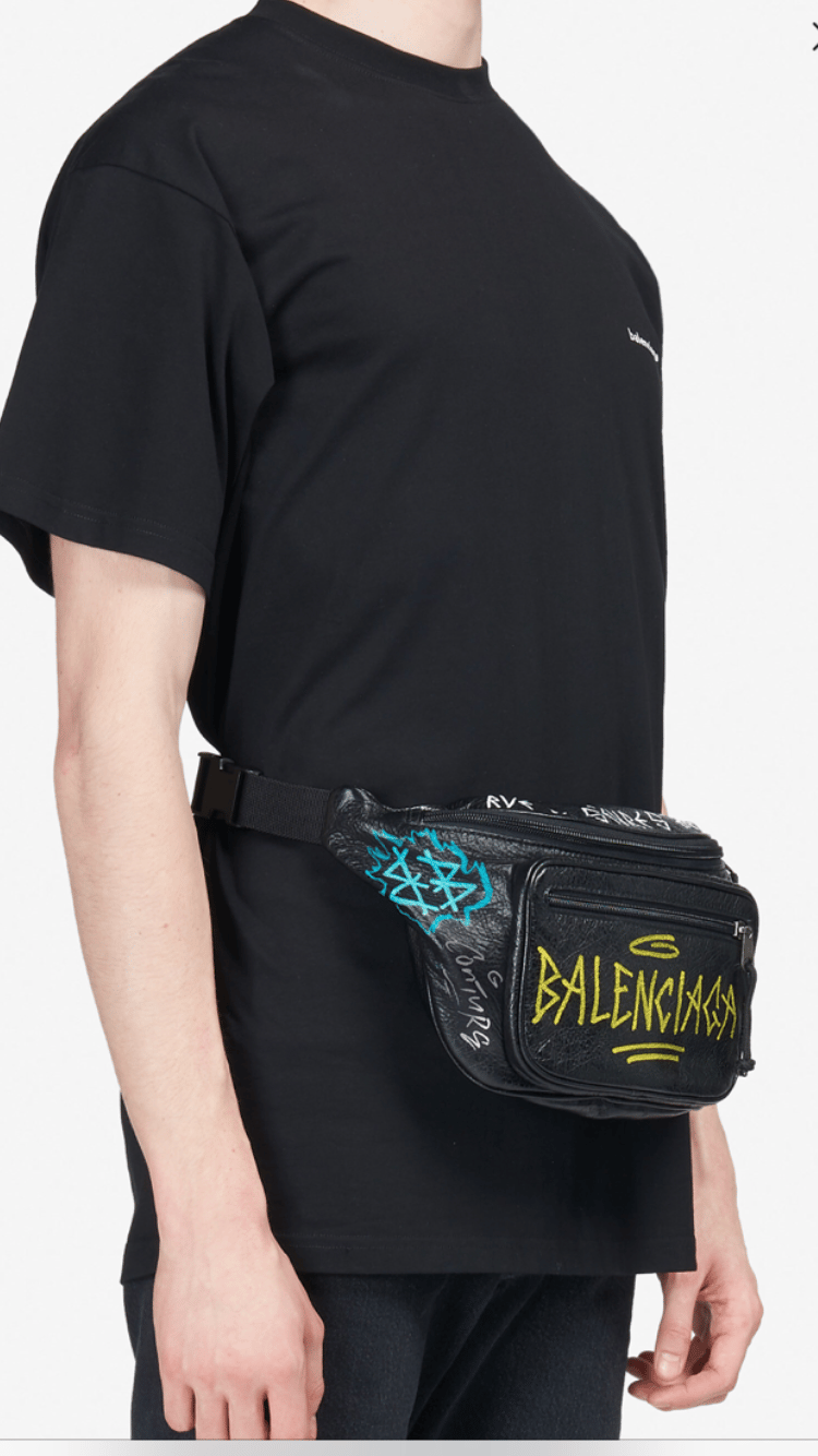 Explorer Graffiti Fanny Pack