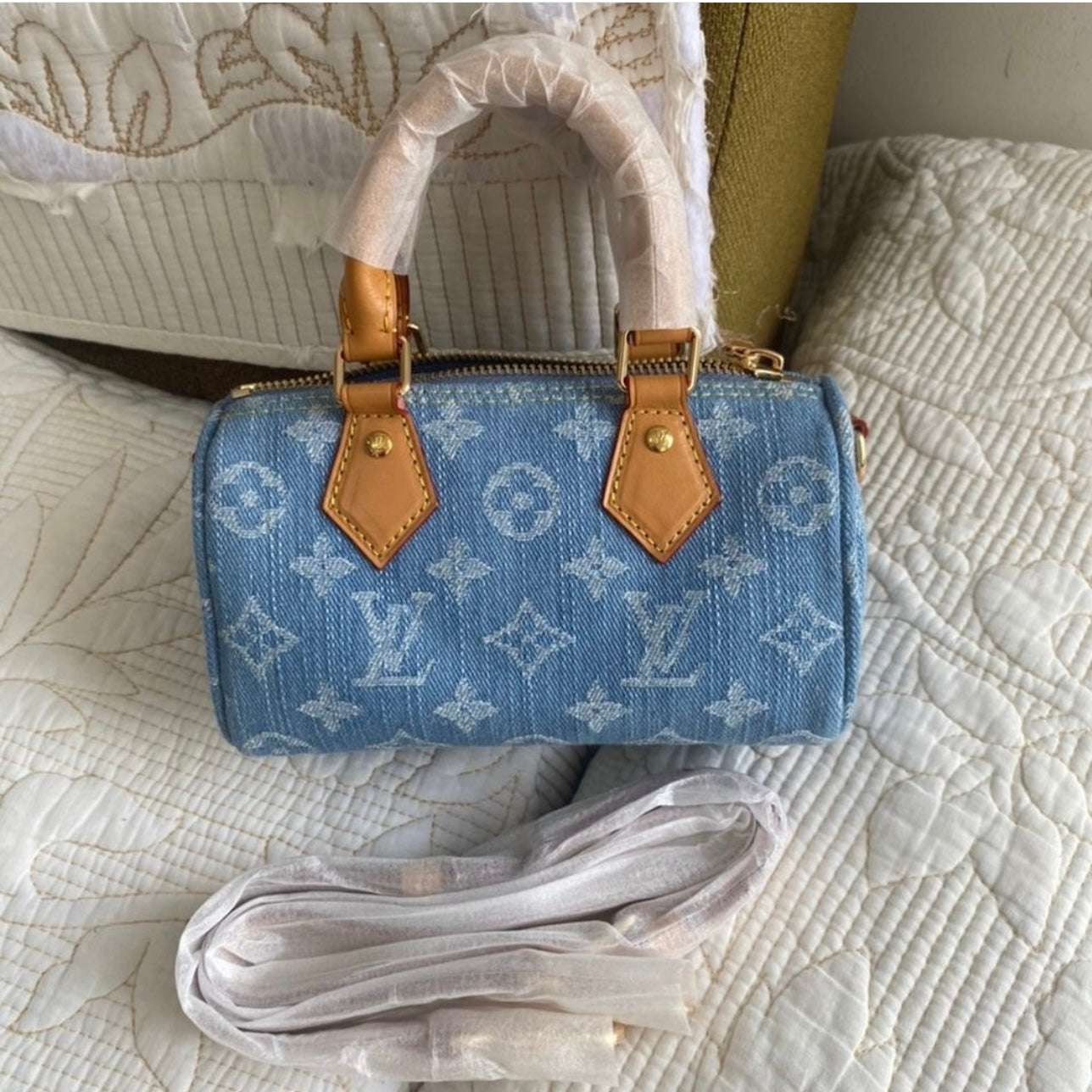 Nano Speedy Monogram Canvas