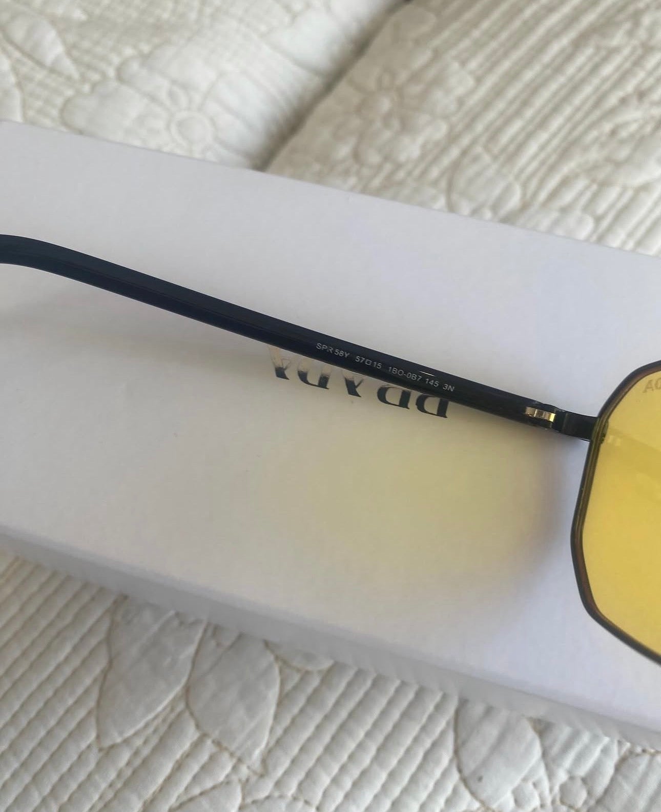 Yellow Pr55zs Sunglasses | Prada