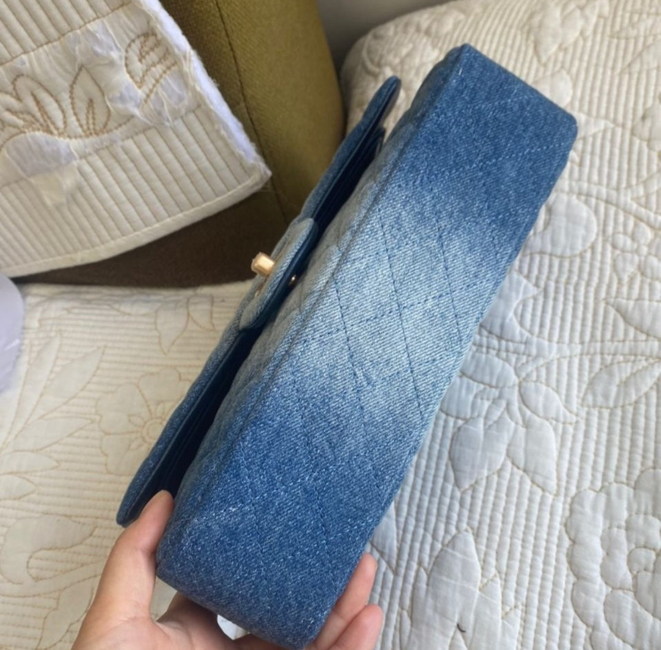 Coco Denim Flap Bag