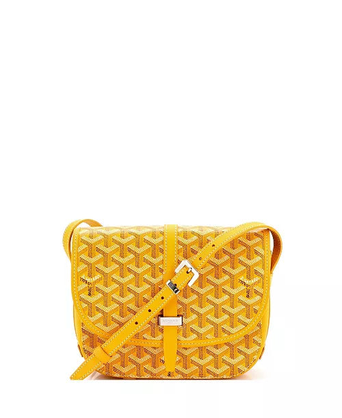 PM Belvedere II Messenger Bag Coated Canvas | Yellow