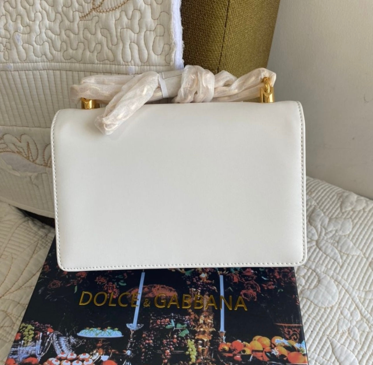 Nappa leather DG Girls shoulder bag