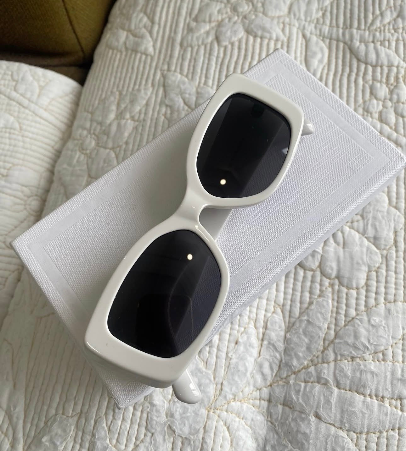 White Gold Celine Sunglasses