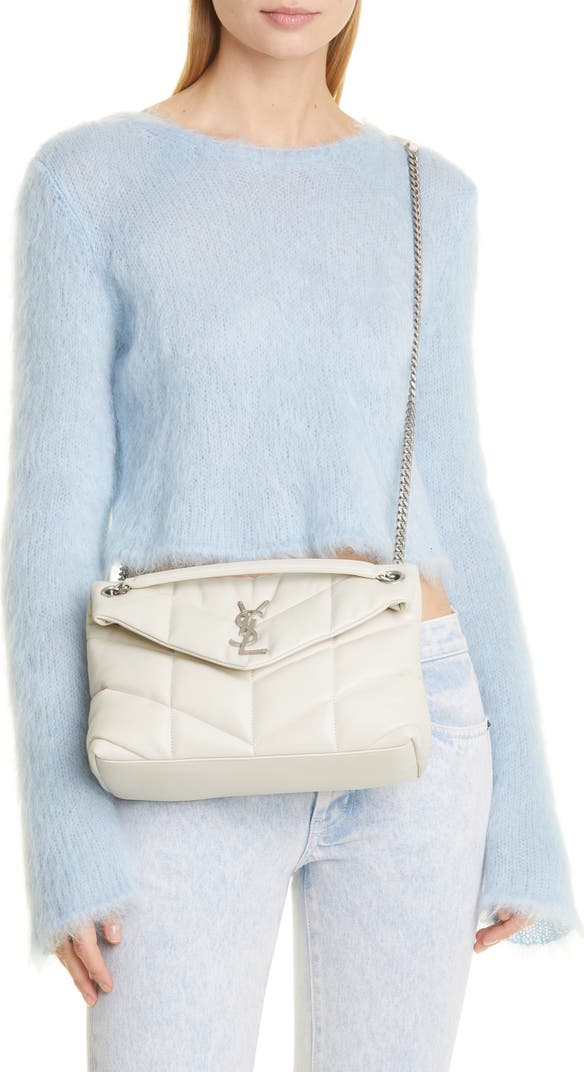 Small Lou Leather Puffer | Creama