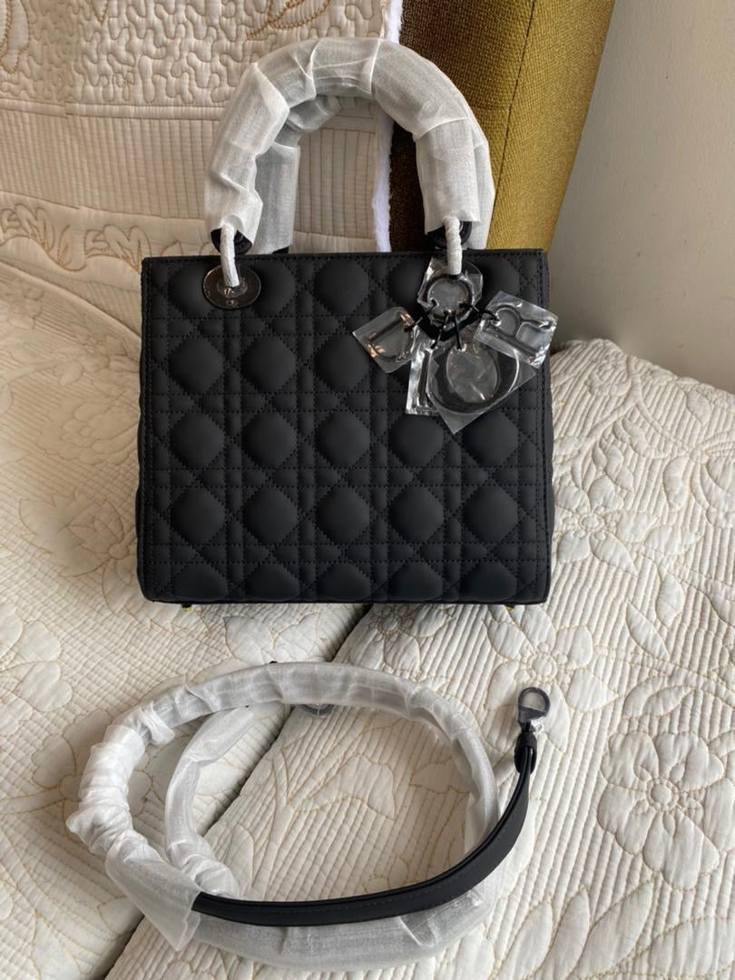 Black Medium Lady Dior Bag