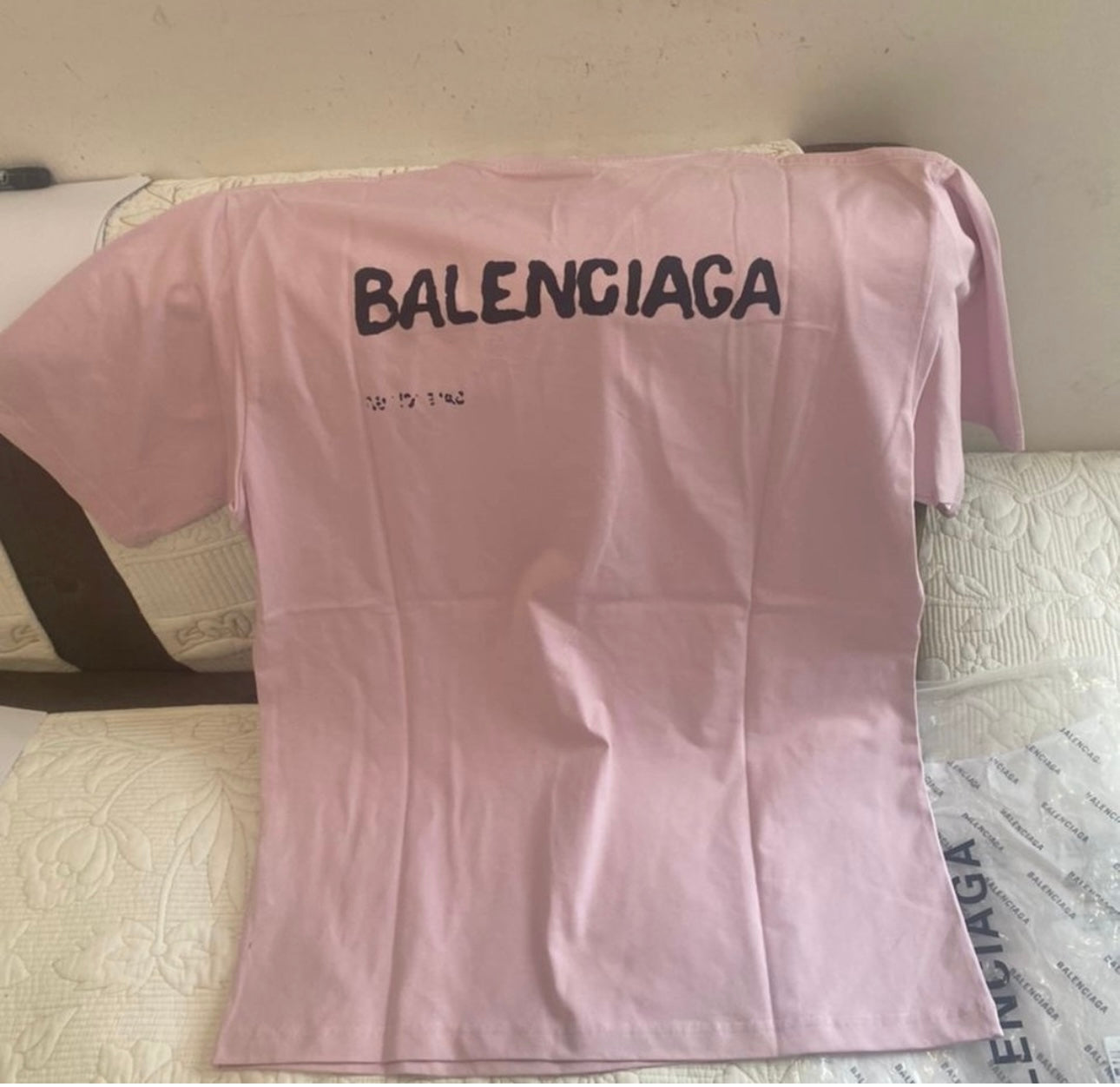BB Hand Drawn T-Shirt - Pink