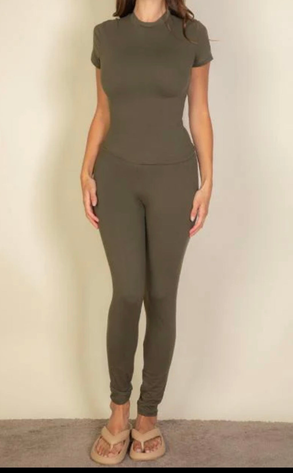 Fall For Me 3 Piece Set (Olive)