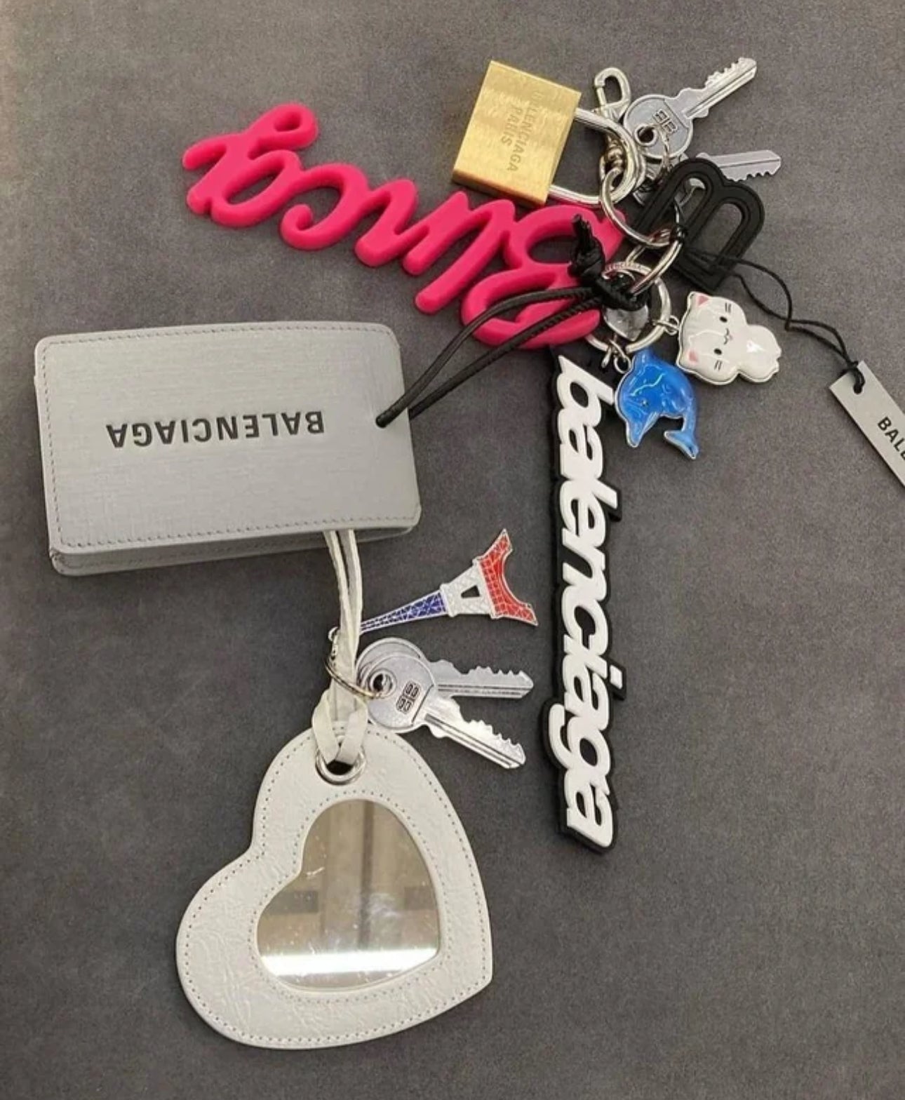 BALENCI | TURNER KEYCHAIN IN MULTICOLORED