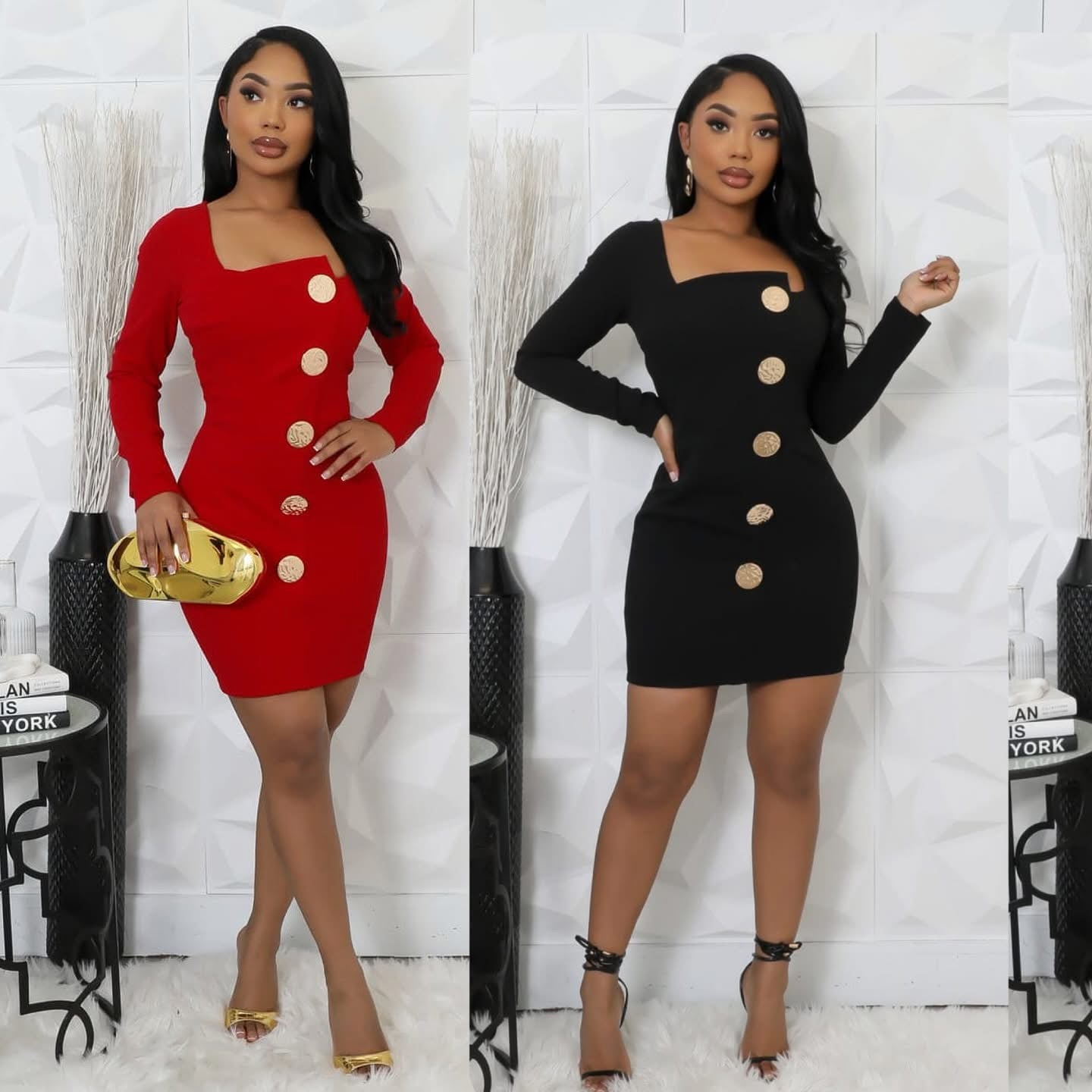 Born For This | Button Down Dress(4 COLORS)