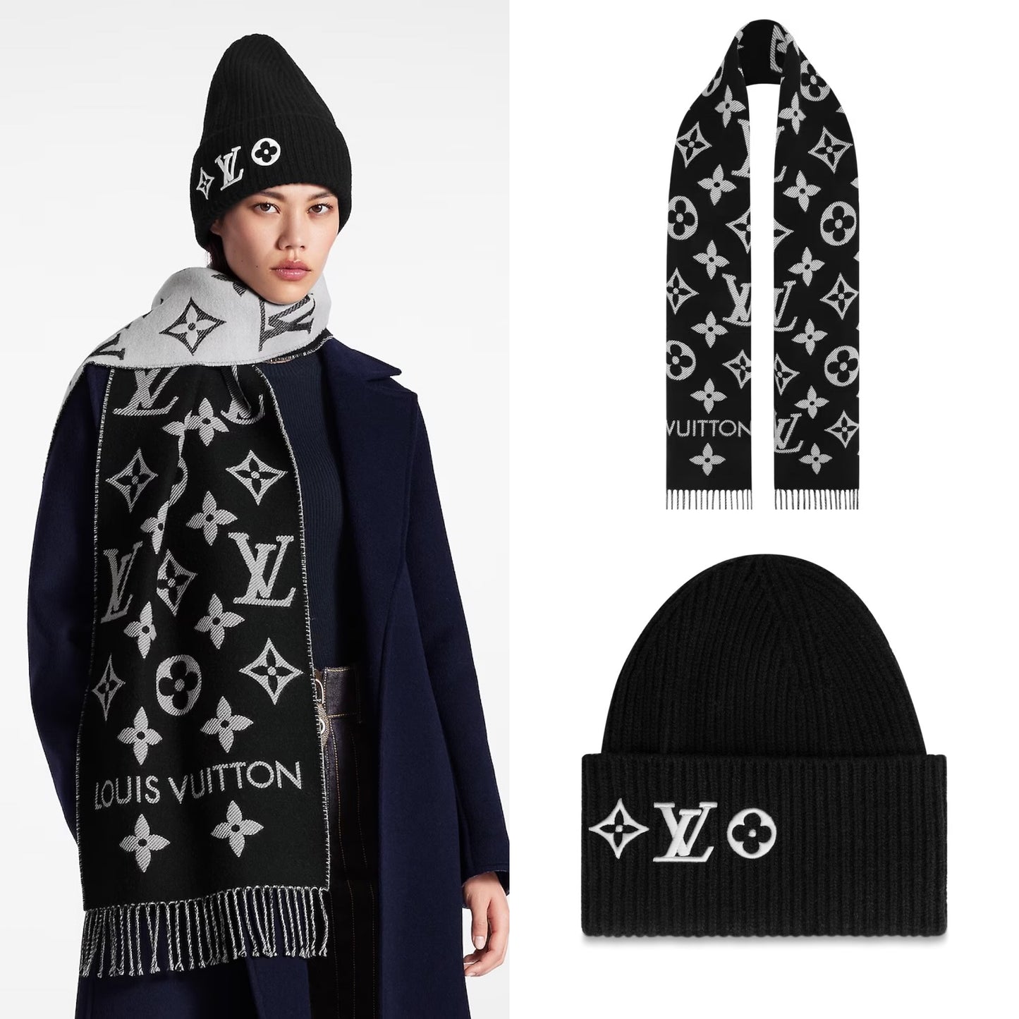 Conjunto de gorro y bufanda Essential