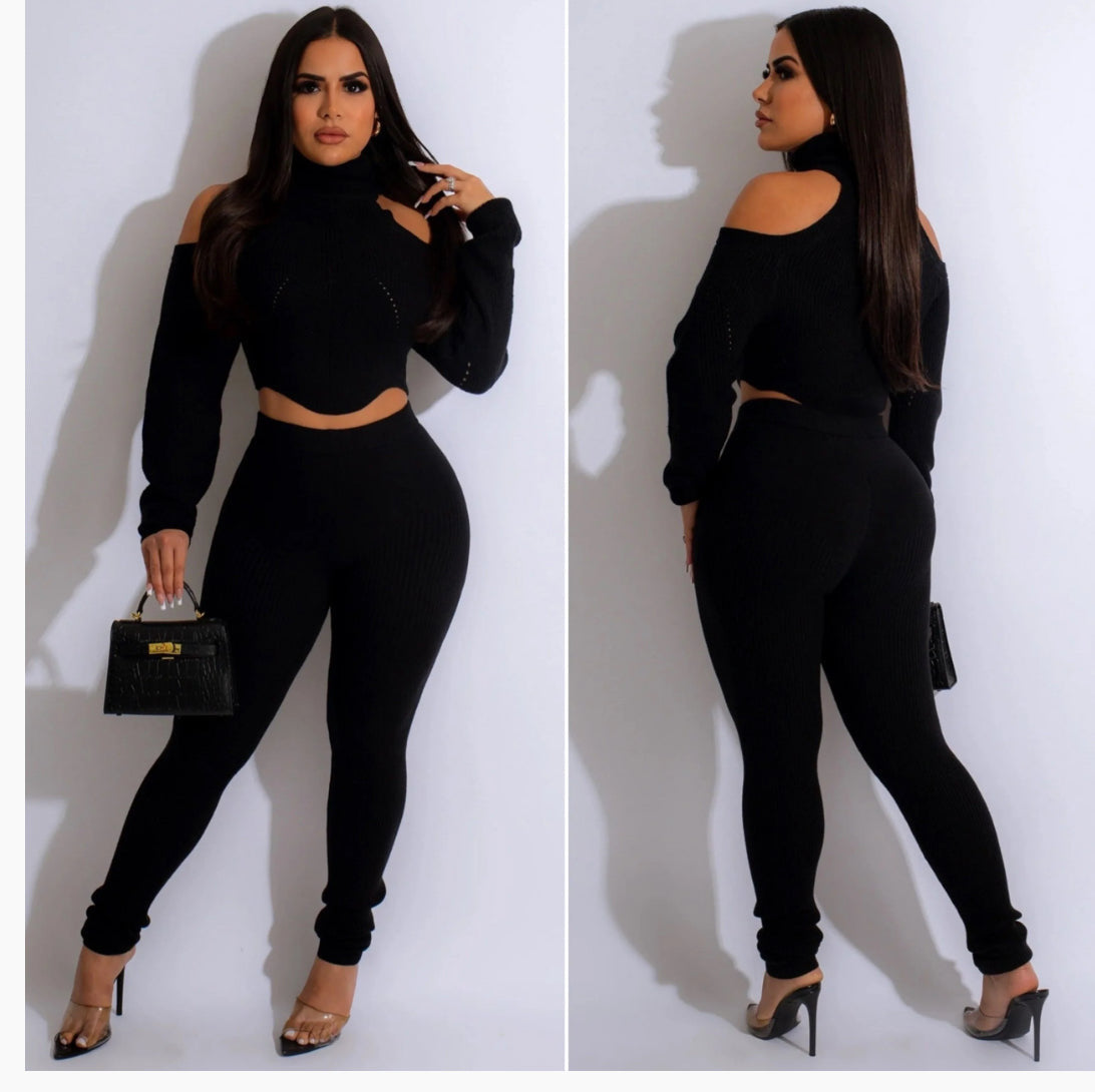 Hot Toddy Sweater Leggings Set-5 Colors