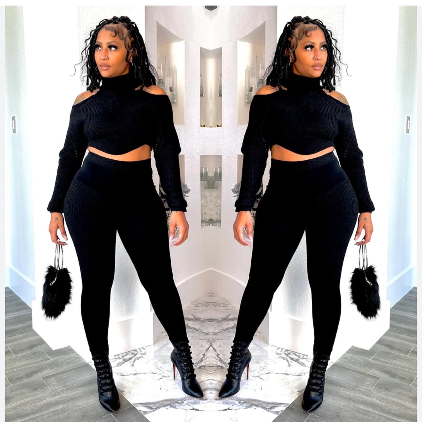 Hot Toddy Sweater Leggings Set-5 Colors