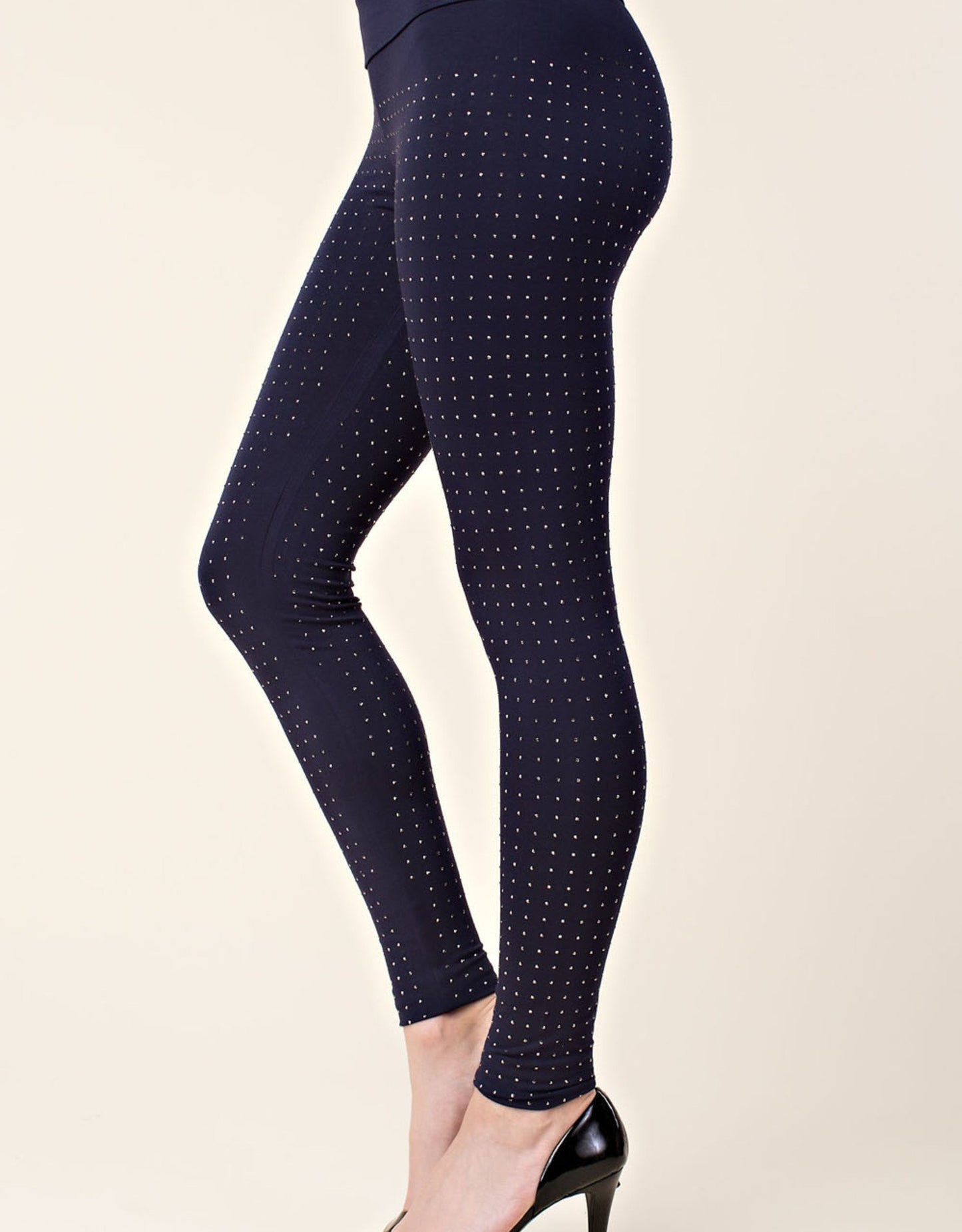 Leggings con tachuelas
