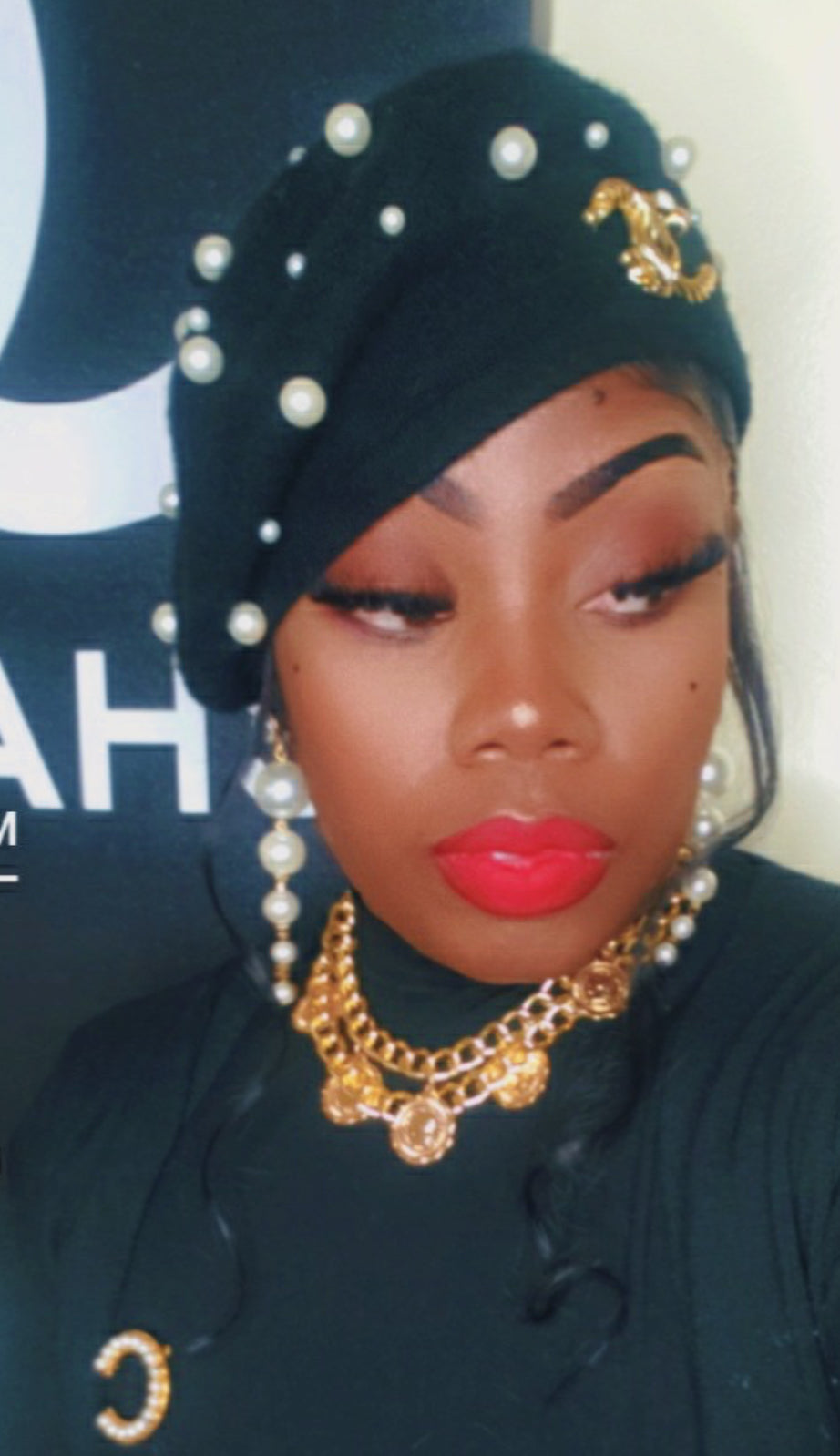 IN STOCK Jasmine Pearl Beret