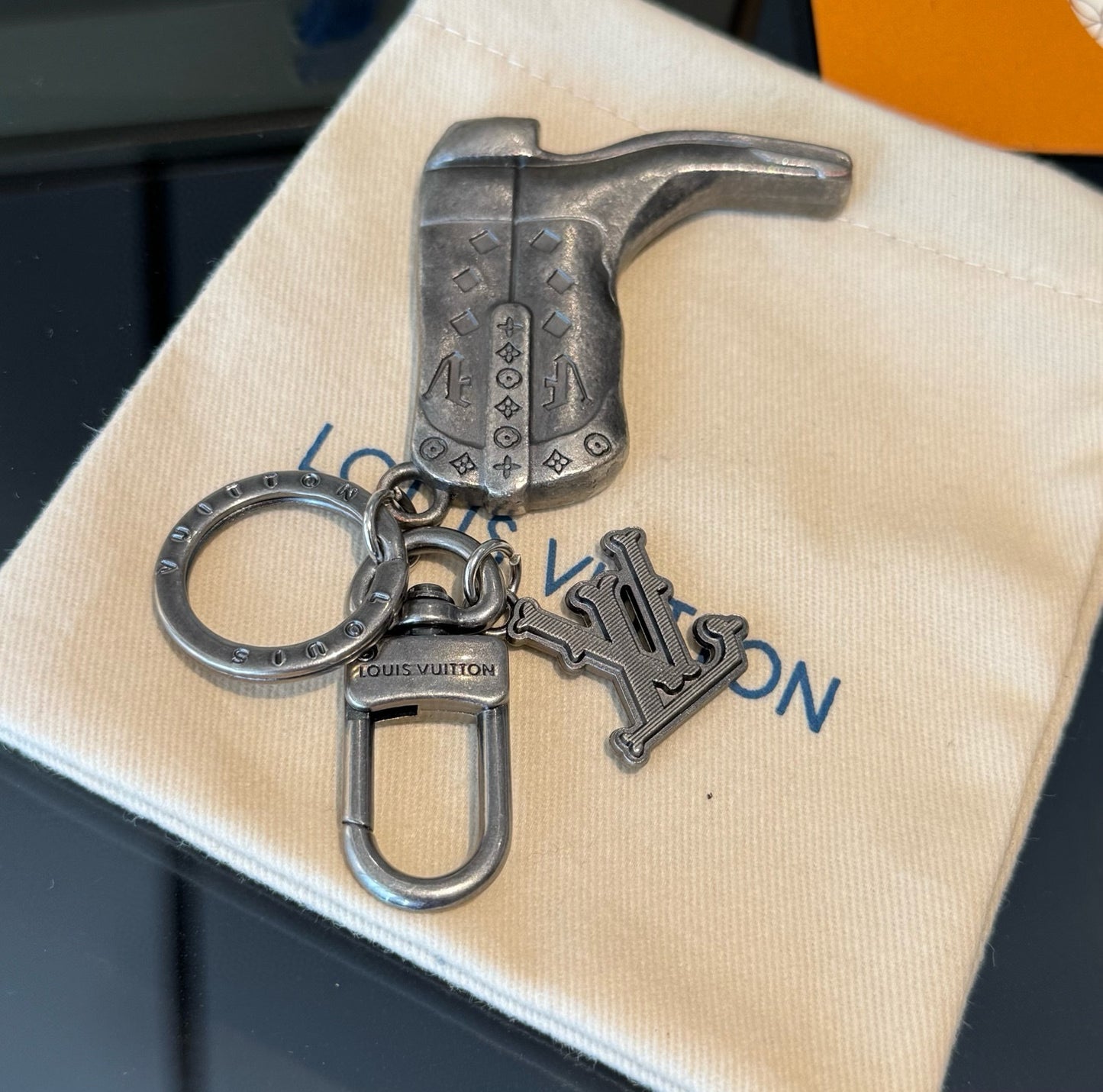 Cowboy Boot Keychain | LV