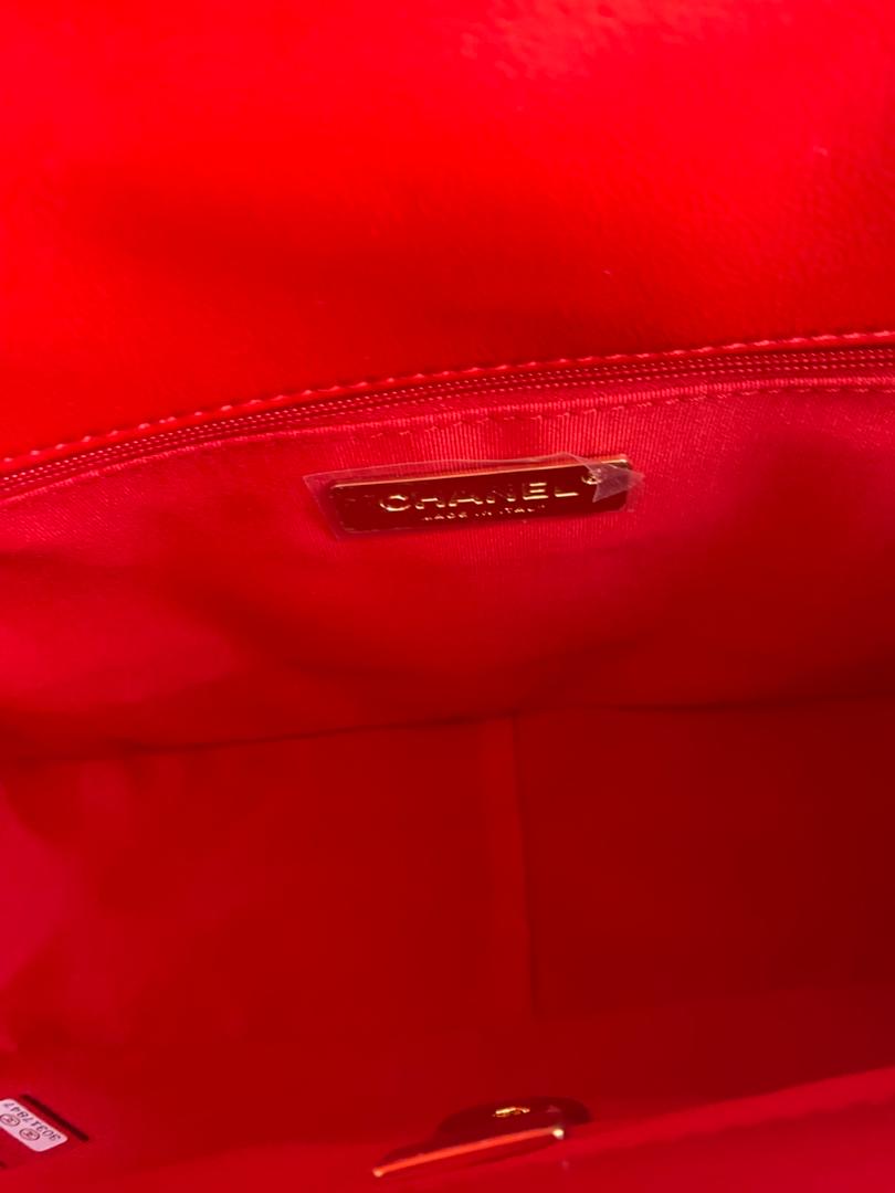 Red 19 Flap Bag