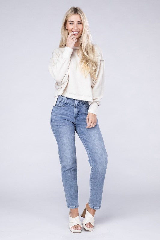 Pull surdimensionné Hacci en mélange brossé
