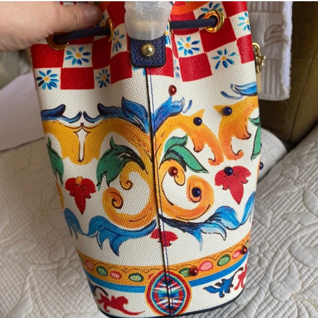DG Majolica Bucket Bag