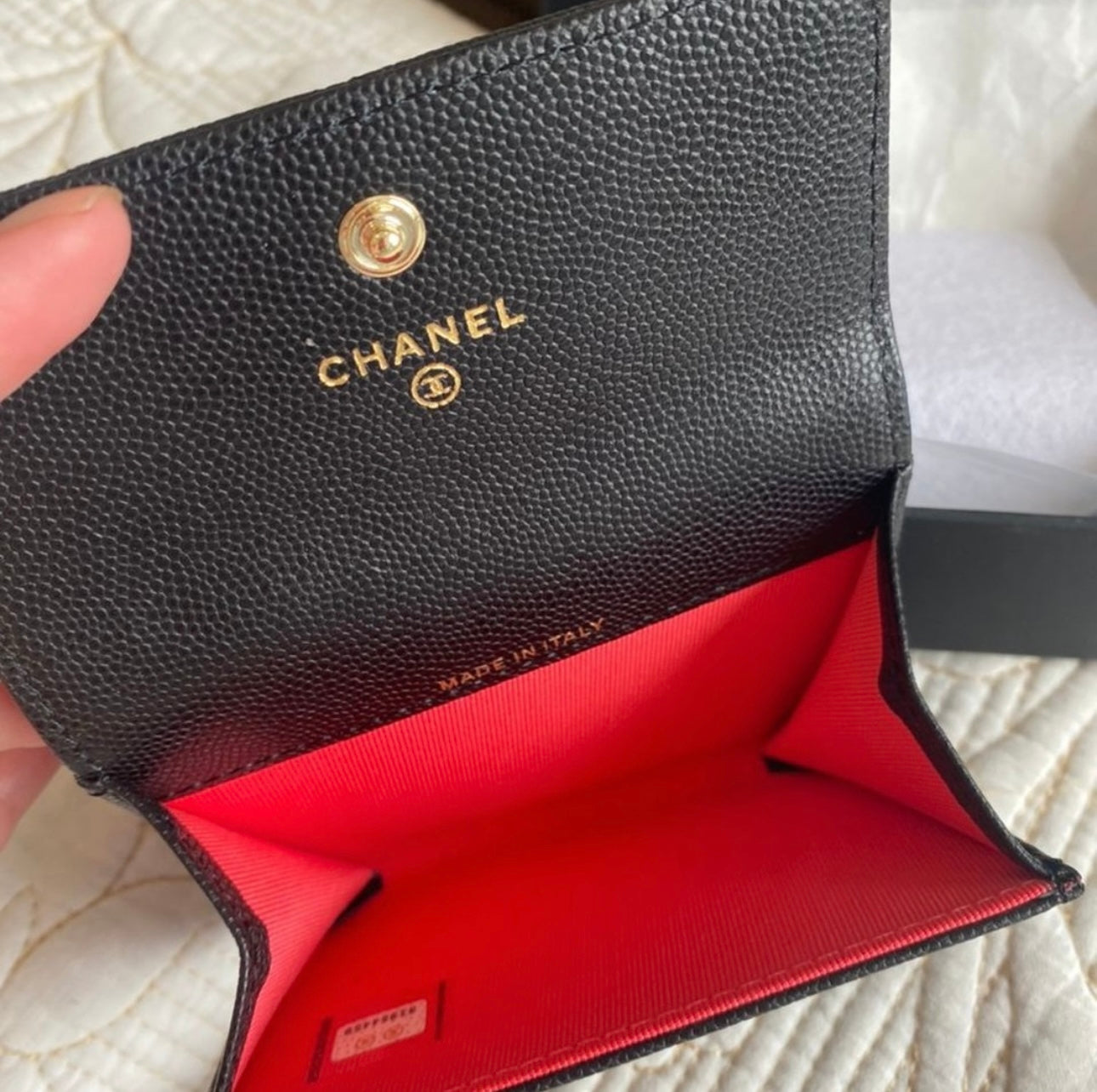 Coco Cavier Small Flap Coin Purse (2 Colors)