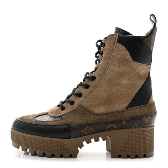 Bota con plataforma Laureate marrón