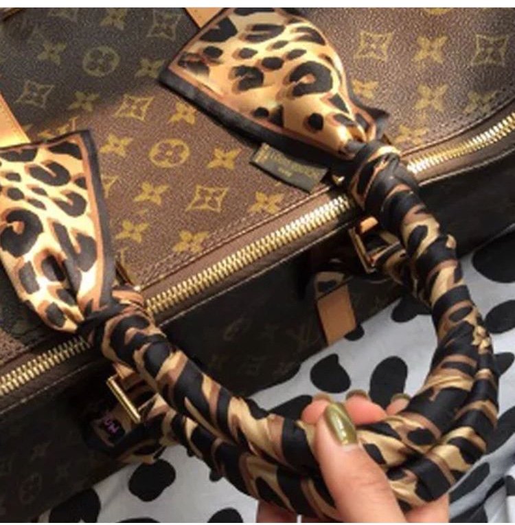 LV Leopard Twill