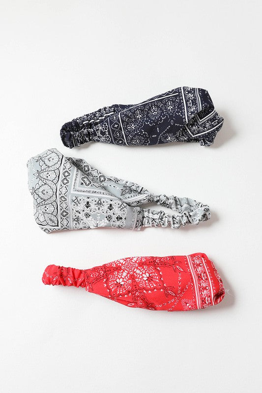 Couvre-chef Block Paisley Twist