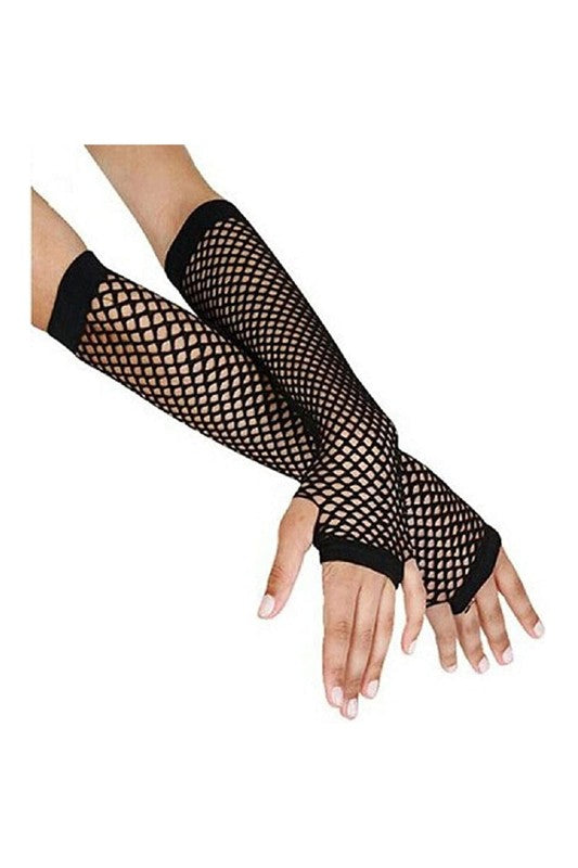Guantes sin dedos de malla de rejilla