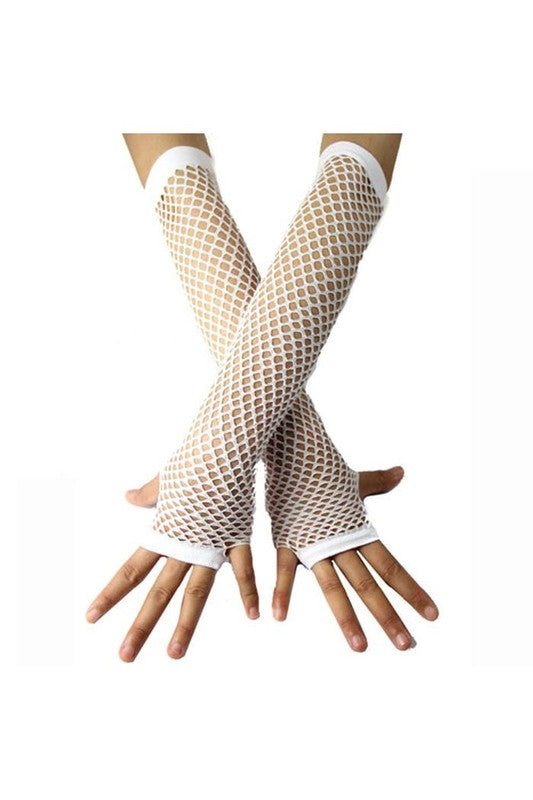 Guantes sin dedos de malla de rejilla